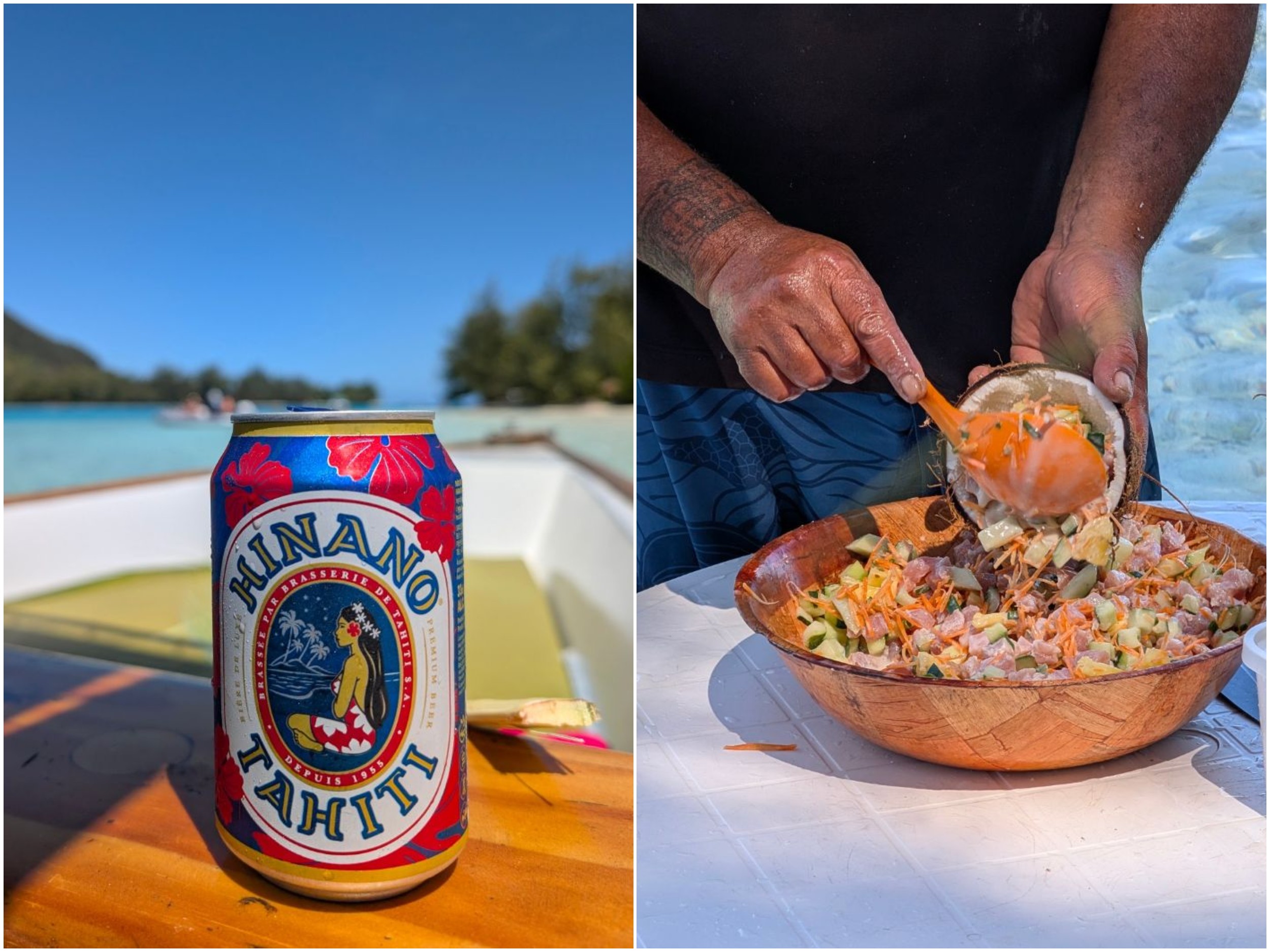 lunch with moorea miti tours